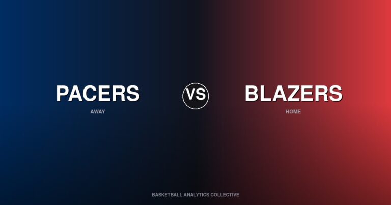 Indiana Pacers vs Portland Trail Blazers - Pacers vs Blazers Preview