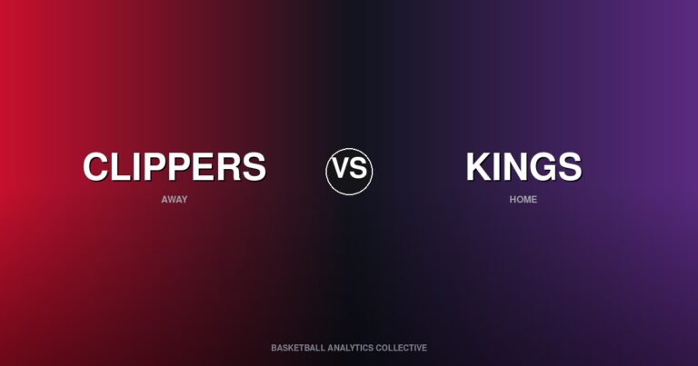 Los Angeles Clippers vs Sacramento Kings - Clippers vs Kings Preview
