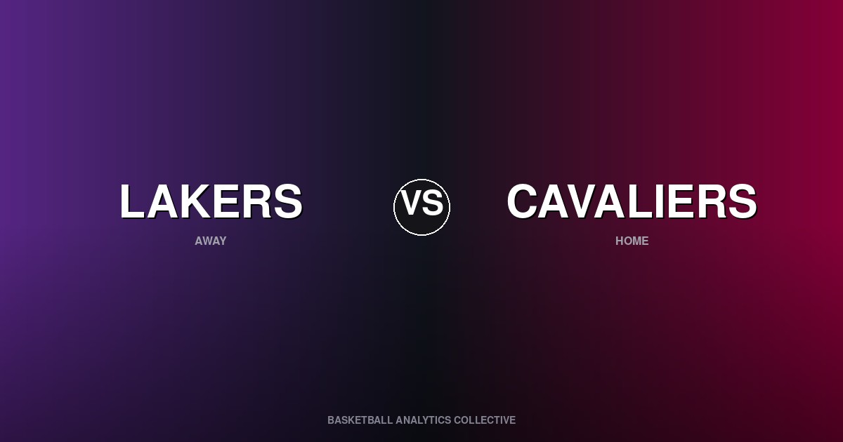 Los Angeles Lakers vs Cleveland Cavaliers - Lakers vs Cavaliers Preview