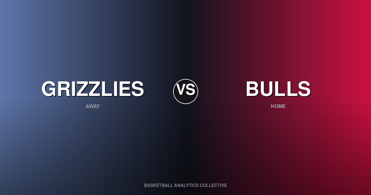 Memphis Grizzlies vs Chicago Bulls - Grizzlies vs Bulls Preview