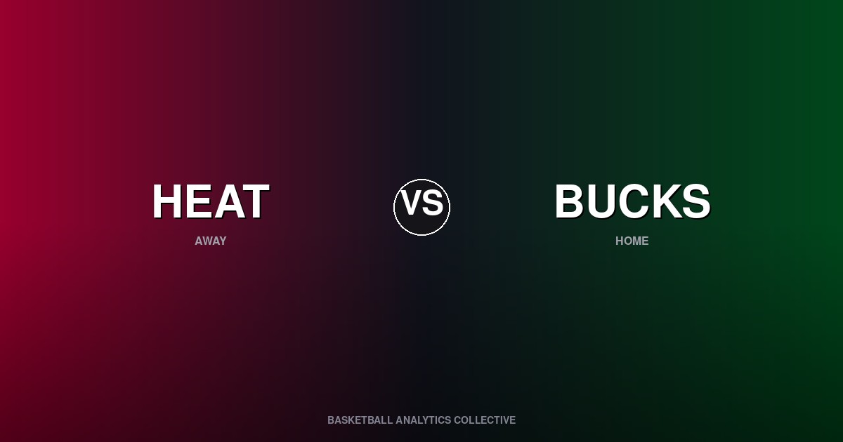 Miami Heat vs Milwaukee Bucks - Heat vs Bucks Preview