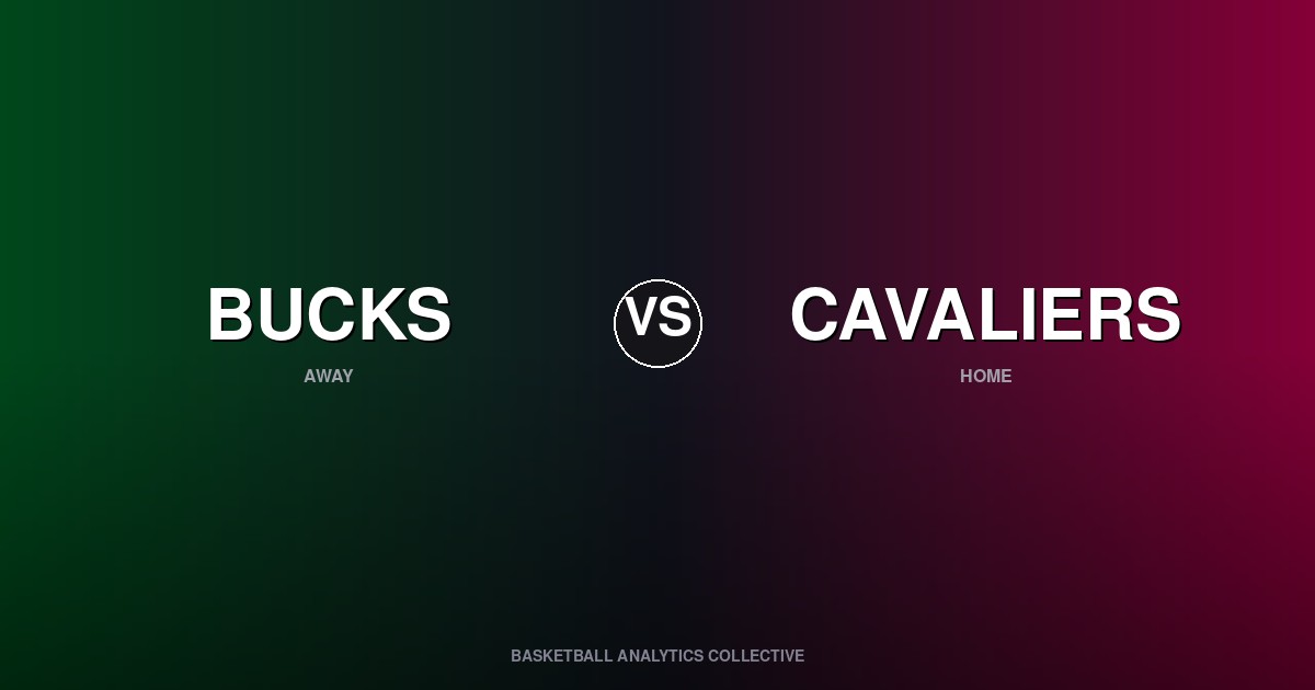 Milwaukee Bucks vs Cleveland Cavaliers - Bucks vs Cavaliers Preview