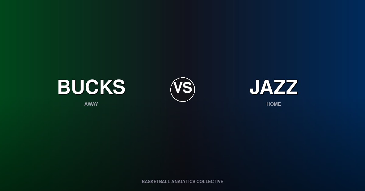 Milwaukee Bucks vs Utah Jazz - Bucks vs Jazz Preview