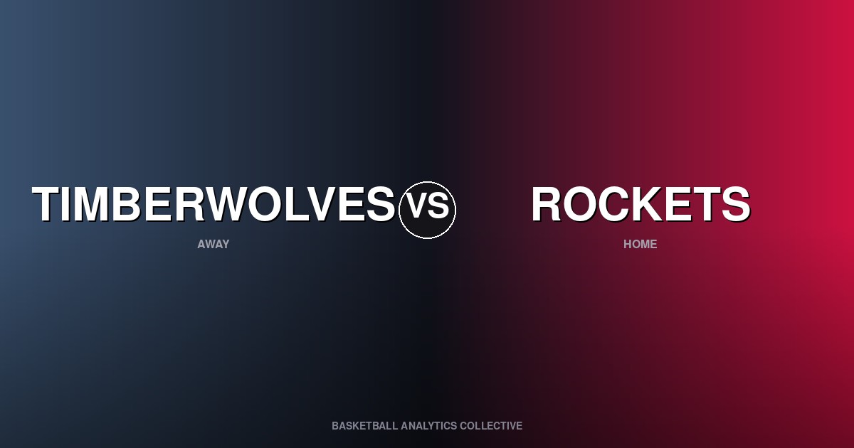 Minnesota Timberwolves vs Houston Rockets - Timberwolves vs Rockets Preview