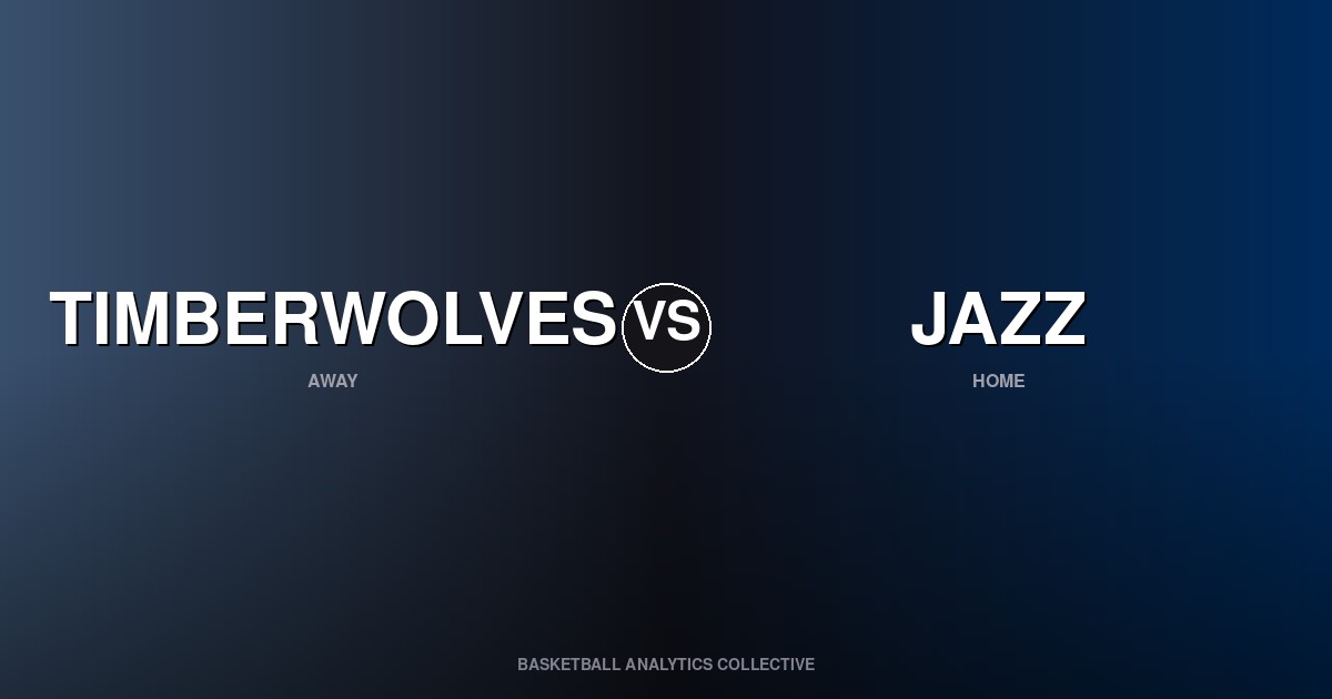 Minnesota Timberwolves vs Utah Jazz - Timberwolves vs Jazz Preview