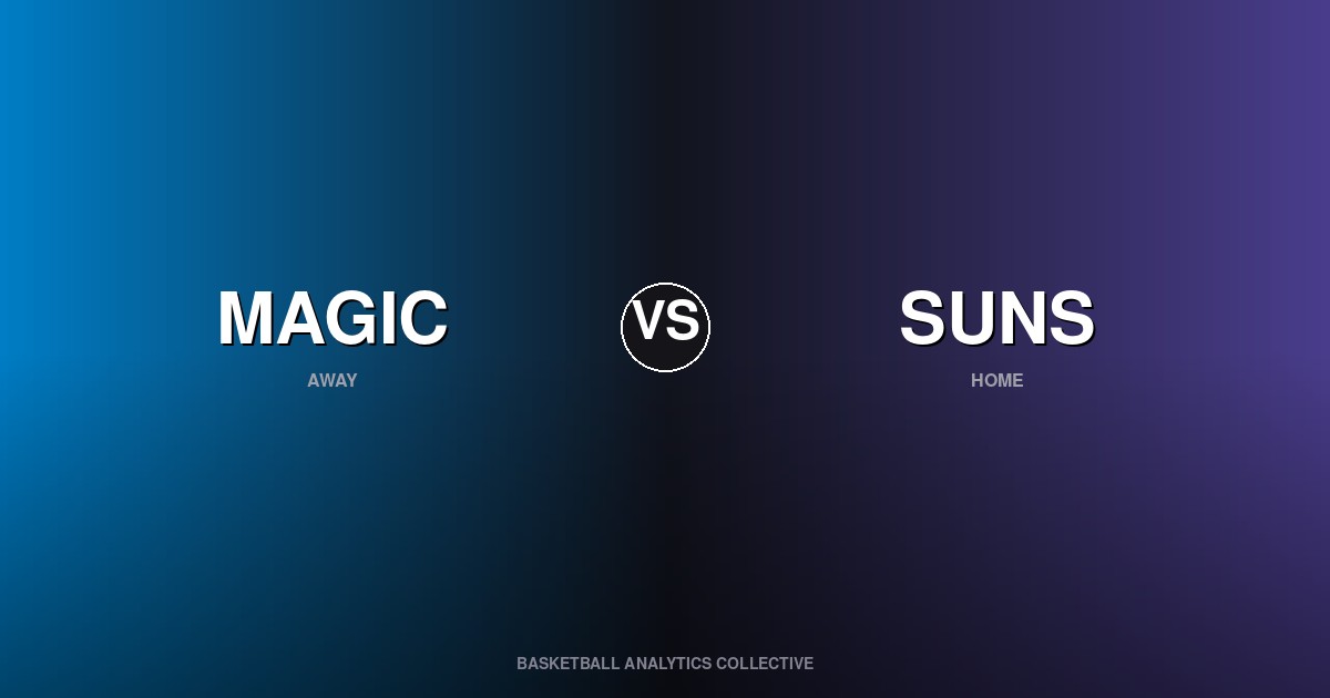 Orlando Magic vs Phoenix Suns - Magic vs Suns Preview