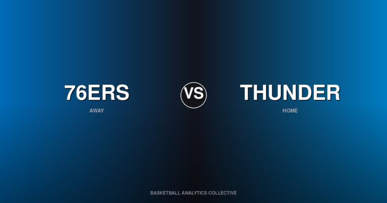Philadelphia 76ers vs Oklahoma City Thunder - 76ers vs Thunder Preview