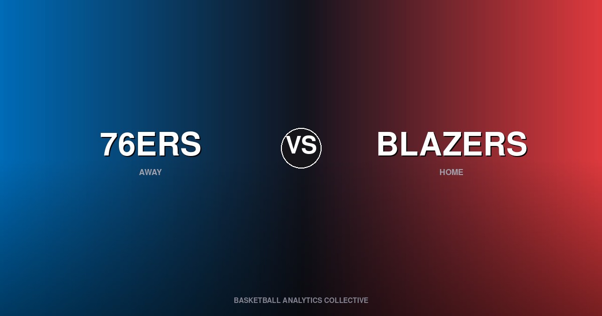 Philadelphia 76ers vs Portland Trail Blazers - 76ers vs Blazers Preview