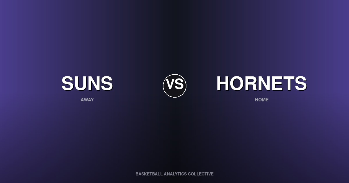 Phoenix Suns vs Charlotte Hornets - Suns vs Hornets Preview