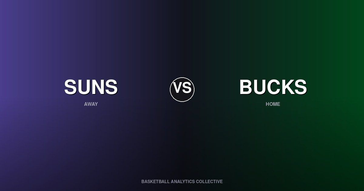 Phoenix Suns vs Milwaukee Bucks - Suns vs Bucks Preview