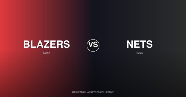 Portland Trail Blazers vs Brooklyn Nets - Blazers vs Nets Preview