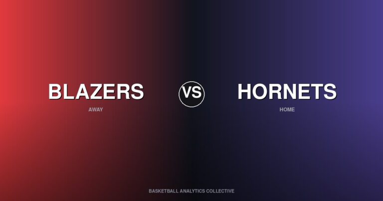 Portland Trail Blazers vs Charlotte Hornets - Blazers vs Hornets Preview