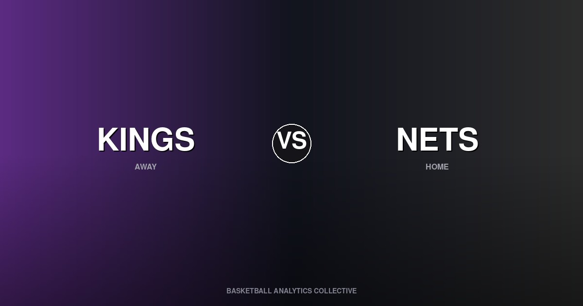 Sacramento Kings vs Brooklyn Nets - Kings vs Nets Preview