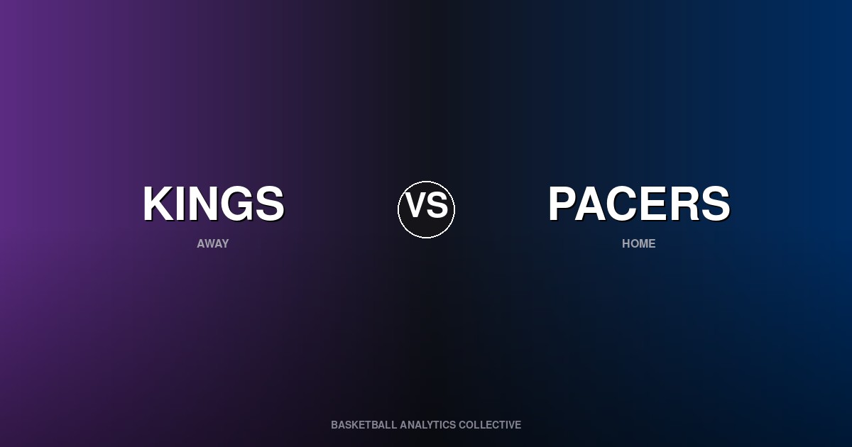 Sacramento Kings vs Indiana Pacers - Kings vs Pacers Preview