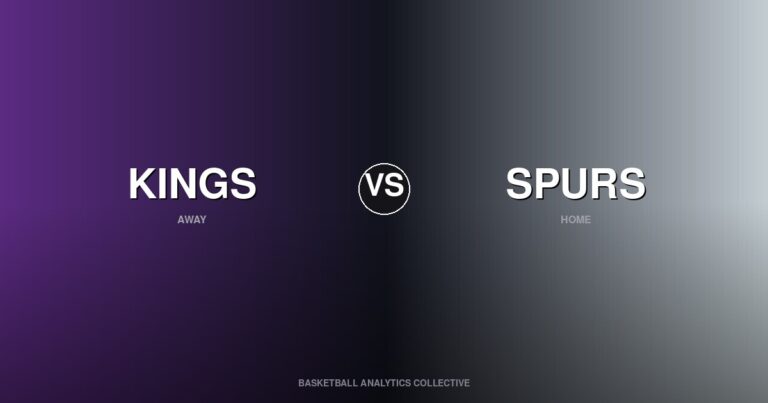 Sacramento Kings vs San Antonio Spurs - Kings vs Spurs Preview