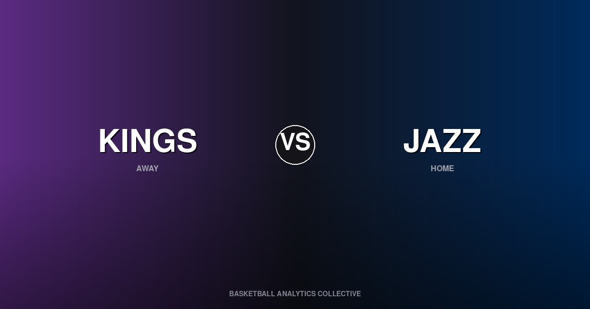 Sacramento Kings vs Utah Jazz - Kings vs Jazz Preview