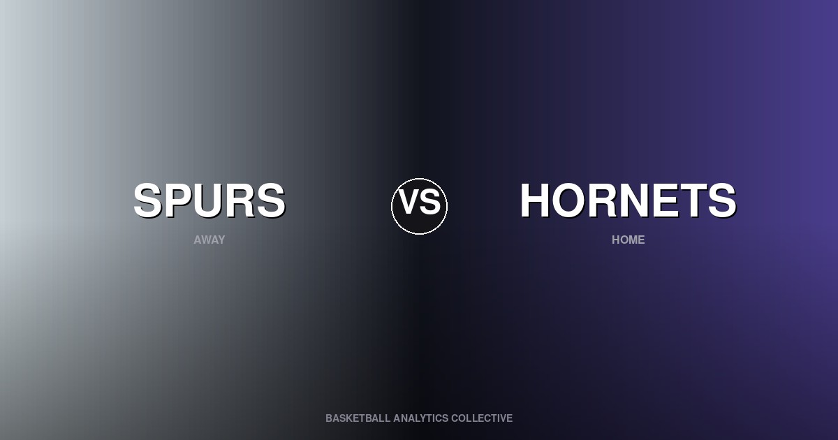 San Antonio Spurs vs Charlotte Hornets - Spurs vs Hornets Preview