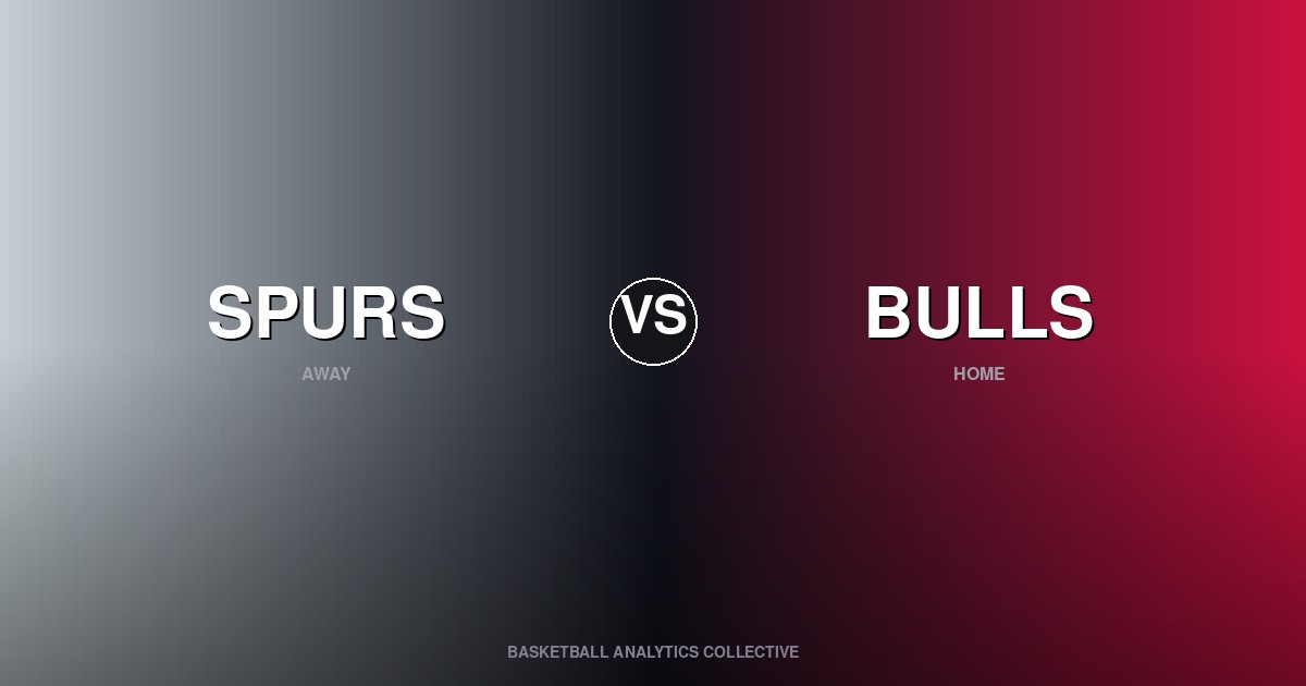 San Antonio Spurs vs Chicago Bulls - Spurs vs Bulls Preview