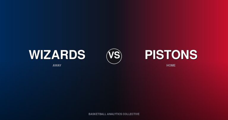 Washington Wizards vs Detroit Pistons - Wizards vs Pistons Preview