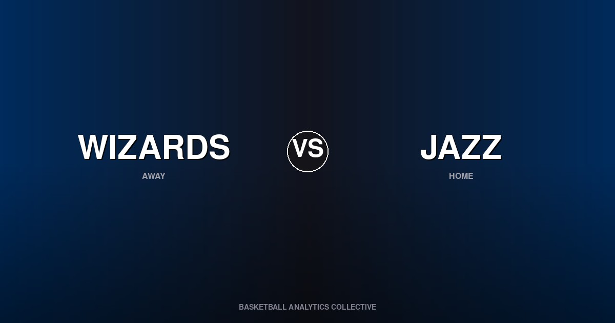 Washington Wizards vs Utah Jazz - Wizards vs Jazz Preview