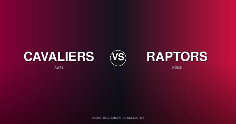 Cleveland Cavaliers vs Toronto Raptors - Cavaliers vs Raptors Preview