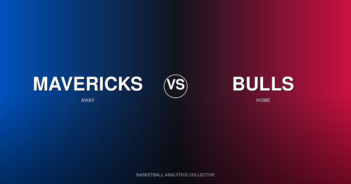 Dallas Mavericks vs Chicago Bulls - Mavericks vs Bulls Preview