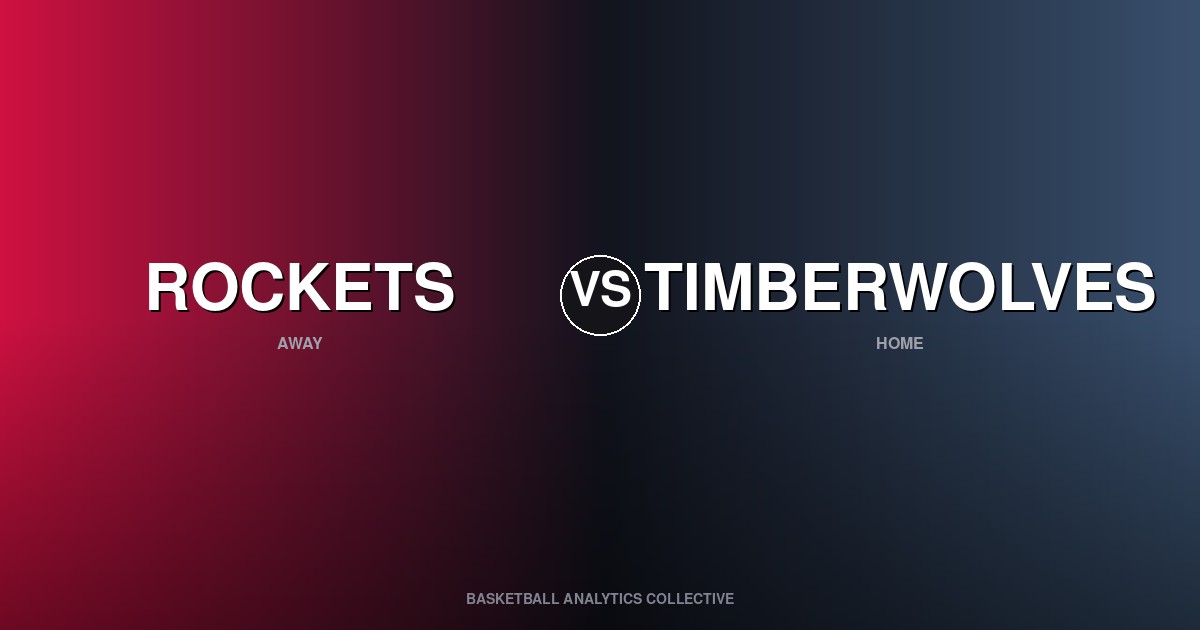 Houston Rockets vs Minnesota Timberwolves - Rockets vs Timberwolves Preview