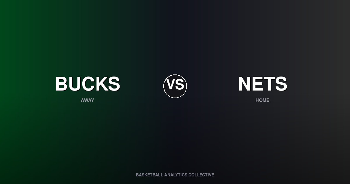 Milwaukee Bucks vs Brooklyn Nets - Bucks vs Nets Preview