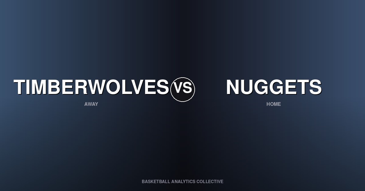 Minnesota Timberwolves vs Denver Nuggets - Timberwolves vs Nuggets Preview