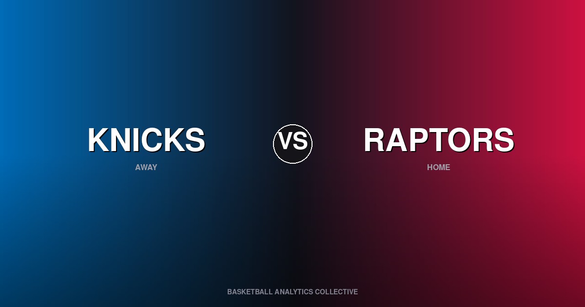 New York Knicks vs Toronto Raptors - Knicks vs Raptors Preview