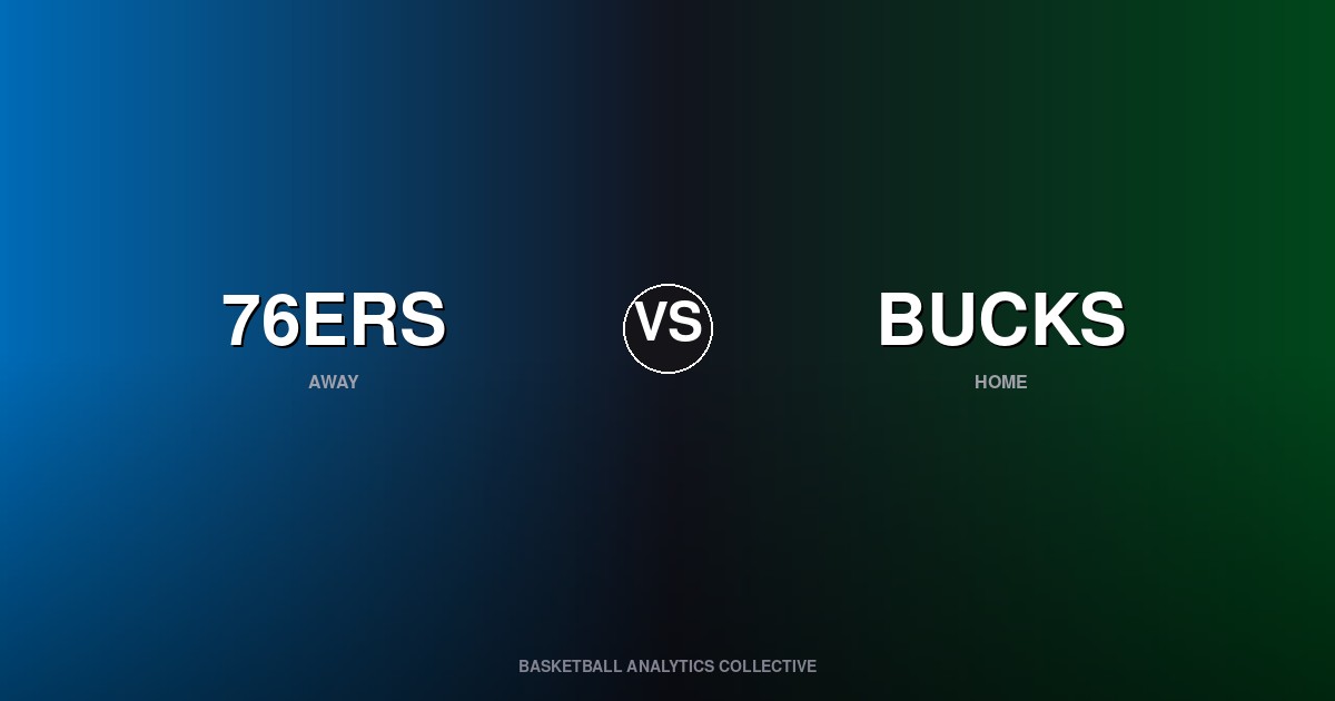 Philadelphia 76ers vs Milwaukee Bucks - 76ers vs Bucks Preview