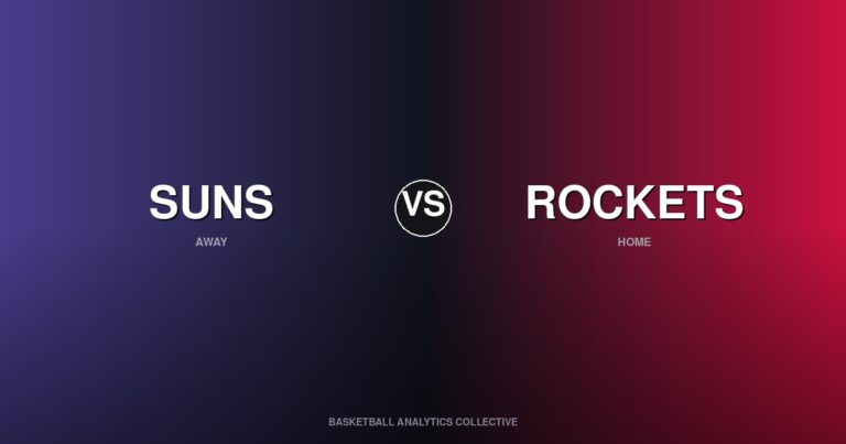 Phoenix Suns vs Houston Rockets - Suns vs Rockets Preview