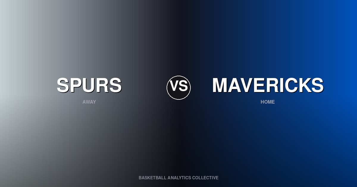 San Antonio Spurs vs Dallas Mavericks - Spurs vs Mavericks Preview