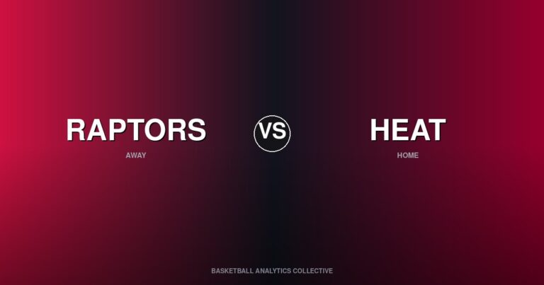 Toronto Raptors vs Miami Heat - Raptors vs Heat Preview