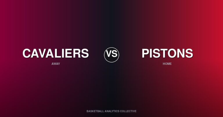 Cleveland Cavaliers vs Detroit Pistons - Cavaliers vs Pistons Preview