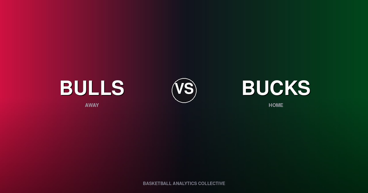 Chicago Bulls vs Milwaukee Bucks - Bulls vs Bucks Prediction, Odds & Picks – Oct 23, 2026