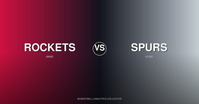 Houston Rockets vs San Antonio Spurs - Rockets vs Spurs Prediction, Odds & Picks – Oct 23, 2026